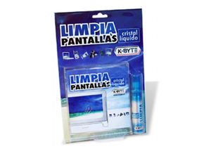 LIMPIA PANTALLA K-BYTE CRISTAL LIQUIDO P/NOTEBOOK
