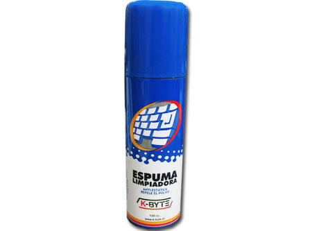 ESPUMA LIMPIADORA PARA EQUIPOS K-BYTE 120 ML