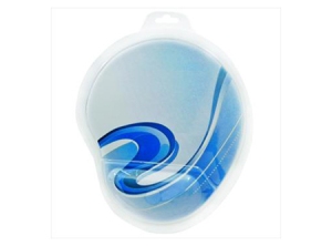 MOUSE/ PAD CON APOYA MUÑECA OLAS/CELESTE GEL MICRO