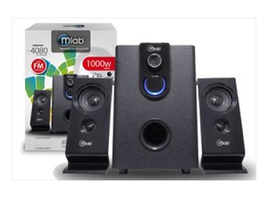 PARLANTES SUBWOOFER MICROLAB MCL-4080 2.1 FM+SD+US