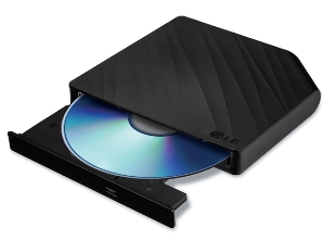GRABADOR DVD-RW EXTERNO LG SLIM NEGRO GP30NB20
