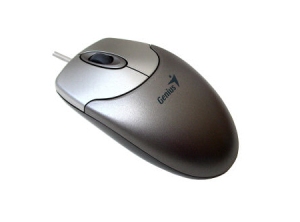 MOUSE GENIUS PS2/2BOT+SCROLL OPTICO METAL NS120