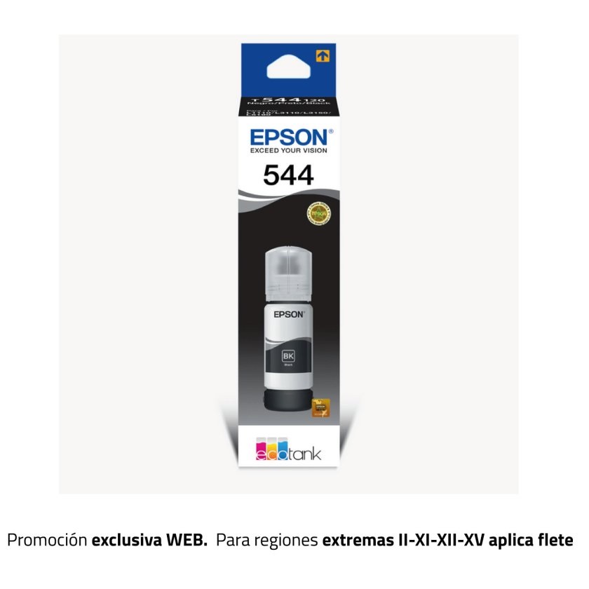 BOTELLA DE TINTA EPSON T544120 NEGRO