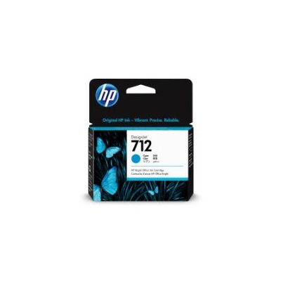 Cartucho de tinta HP 712 Cian Original (3ED67A)