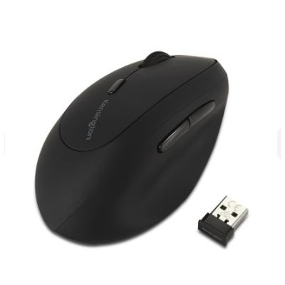 Mouse Inalámbrico Kensington Profit USB Vertical para Zurdos Negro