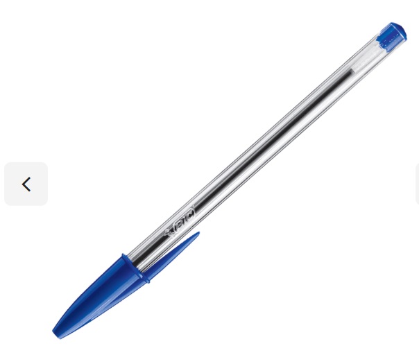LAPIZ PASTA BIC CRISTAL PUNTA MEDIANA 1.0 MM AZUL PRECIO X UN