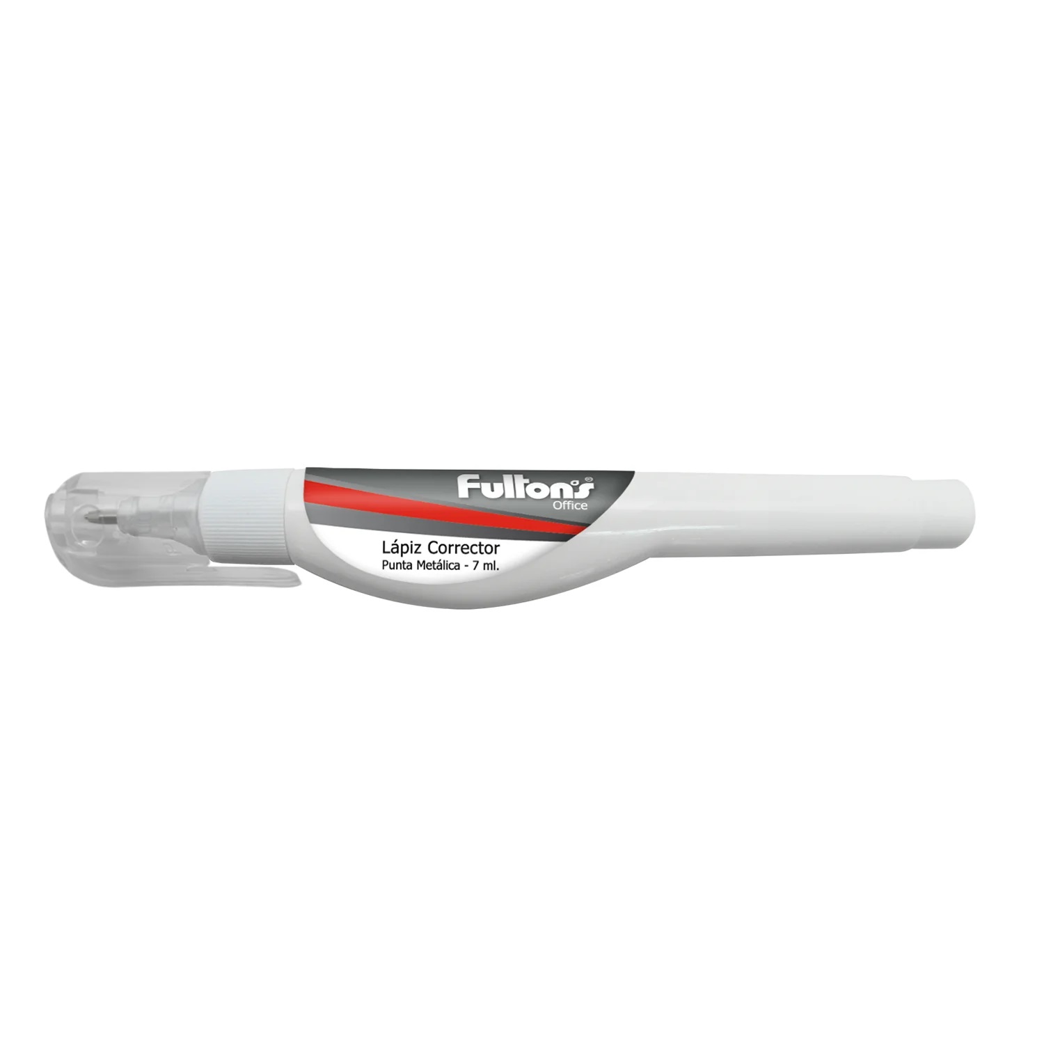 CORRECTOR T/ LAPIZ PTA. METALICA 7ML  FULTONS