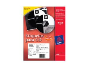 ETIQUETA AVERY 5692 CD/BL 40UD LASER