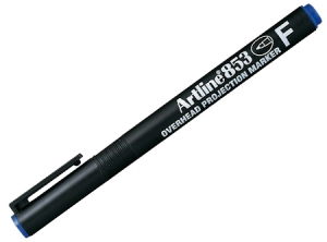 LAPIZ TRANSP. ARTLINE 853F 0.5MM AZUL