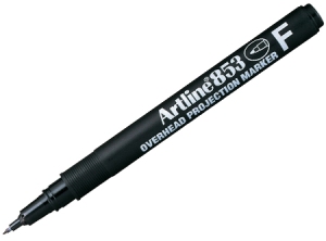 LAPIZ TRANSP. ARTLINE 853F 0.5MM NEGRO