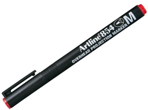 LAPIZ TRANSP. ARTLINE 854M 1.0MM ROJO