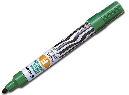 MARCADOR PERMAN.PILOT SCA-F VERDE P/RED