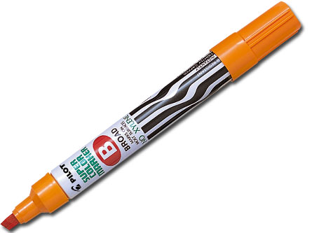 MARCADOR PERMAN.PILOT SCA-B NARANJA P/BIS
