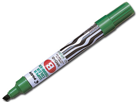 MARCADOR PERMAN.PILOT SCA-B VERDE P/BIS