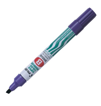 Marcador Permanente Pilot Sca-B Punta Biselada Violeta