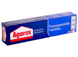 ADHESIVO CONTACTO AGOREX TRANSP. 20 CC.ESTUCHE