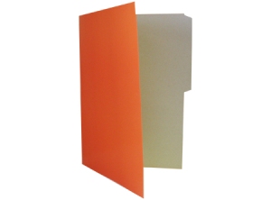 CARPETA CARTULINA PIG. HALLEY NARANJA
