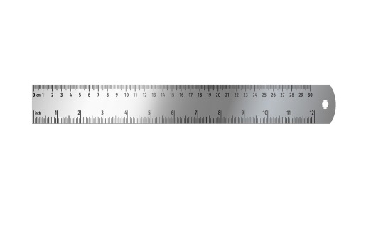Regla graduada Proarte 30 cm Metal