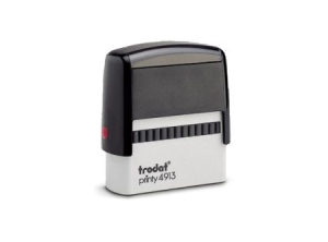 TIMBRE C/LEYENDA TRODAT 4913 58X22 MM