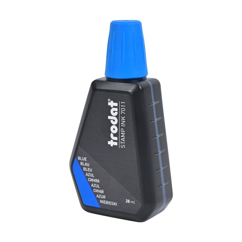 Tinta Trodat 7011 para Tampón 28 ml Azul