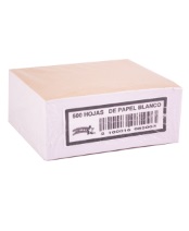 Taco Halley 9X9 cm Papel Blanco Corriente 500 Hojas