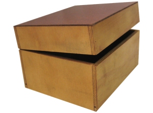 CAJA KARDEX MADERA 5X8 SIMPLE