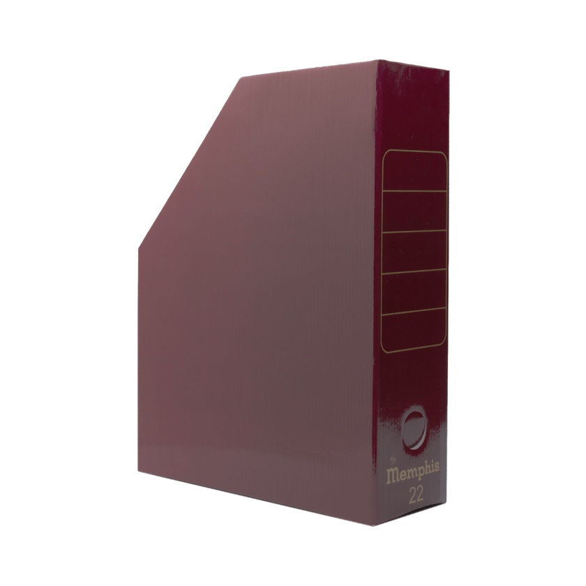 Caja Revistera Memphis Oficio N° 22 Burdeo