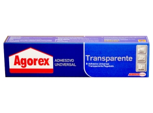 ADHESIVO CONTACTO AGOREX TRANSP.120 CC.ESTUCHE