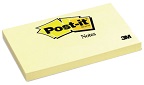 Nota Adhesiva 3M Post-It 655 Amarillo Canario 100 Hojas
