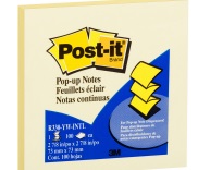 Nota Adhesiva 3M Post-It para Dispensador Pop Up Amarillo