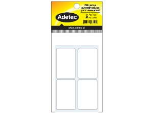 ETIQUETA MANUAL BCA 34X53 MM 10 HJ 40 UN ADETEC