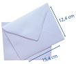 SOBRE TEKNOFAS CARTA 80 G 12.4X15.4 BLANCO UNIDAD
