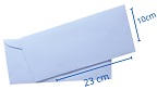 SOBRE AMERICANO TEKNOFAS 10X23 80 G BLANCO UNIDAD