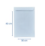 Sobre Teknofas Extra Oficio 30x40 80 g Blanco 50 Unidades