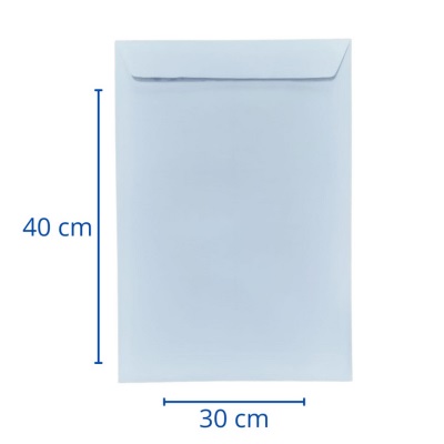 SOBRE TEKNOFAS EXTRA OFICIO 30X40 80 G BLANCO 25 UNIDADES