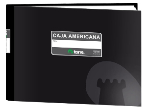 LIBRO CONTAB. AMERIC.12 CTAS. 50 HJ.TORRE CA-512