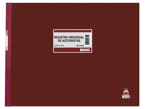 LIBRO REGISTRO ACCIONISTA BUHO 1751 100 H