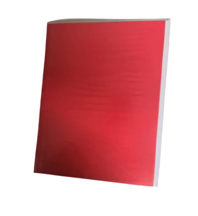 Archivador Rápido Plastificado Rojo