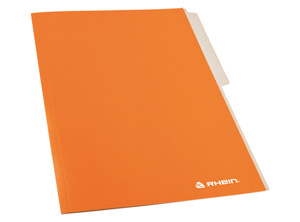 CARPETA CARTULINA PIG.RHEIN NARANJA