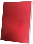 Carpeta Plastificada Rojo