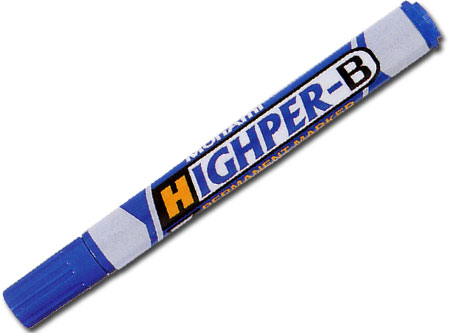 MARCADOR PERMAN.MON-AMI HIGHPER PTA.BIS.AZUL