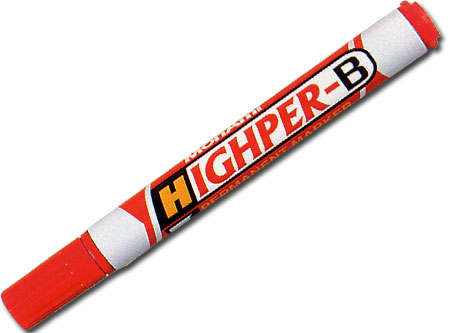 MARCADOR PERMAN.MON-AMI HIGHPER PTA.BIS.ROJO