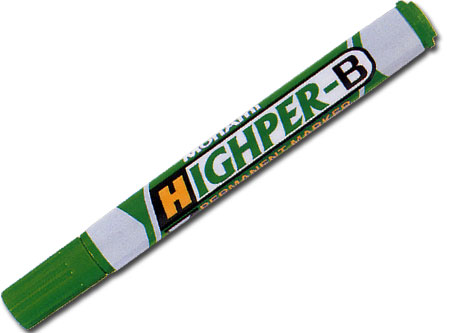 MARCADOR PERMAN.MON-AMI HIGHPER PTA.RED.VERDE