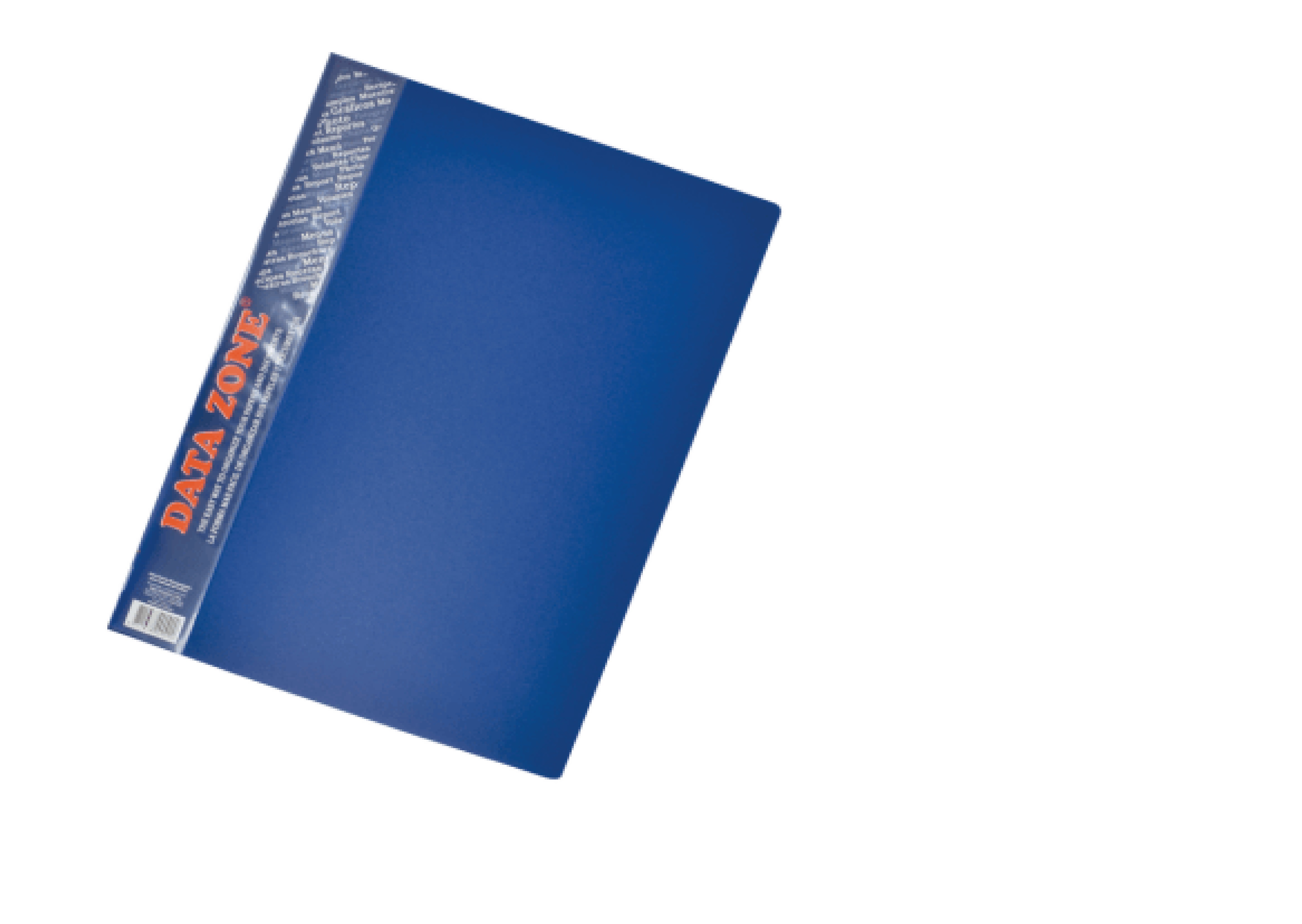 Carpeta A4 Data Zone Am-010 Azul 10 Fundas