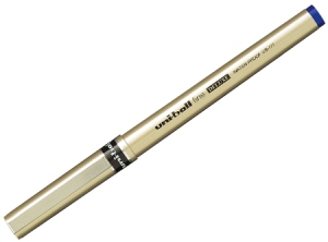 BOLIGRAFO ROLLER UNIBALL DELUXE FINE UB-177 AZUL