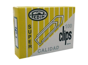 CLIPS METALICO 30MM PUNTA TRIANGULAR PEDIN 100 UD