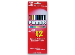 LAPIZ COLOR 12UN. LARGO PENMAC