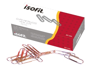 CLIPS METALICO 100MM ISOFIT PTA.REDONDA 20 UDS