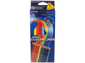 LAPIZ COLOR 12UN. LARGO PAX MI LAPIZ TRIANGULAR