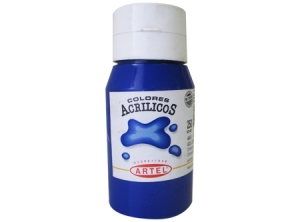 PINTURA ACRILICA 250 ML AZUL/ULTRAM. 444 ARTEL